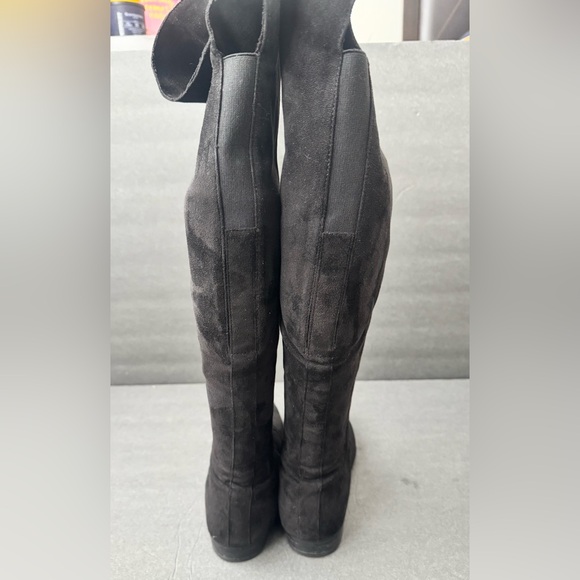 Black Micro Suede IMPO Over the Knee Boot- Size 7 - Picture 5 of 7